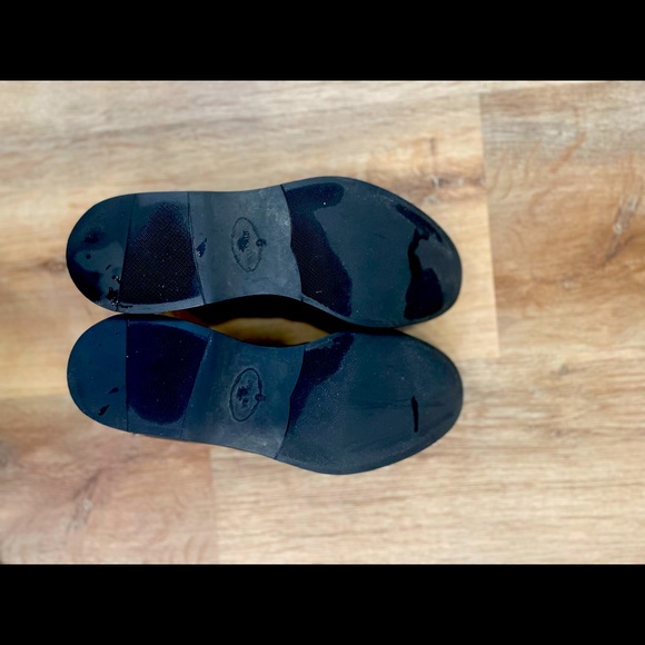 Men PRADA BLACK LUXURY LEATHER SHOES, made in Italy,  US SIZE 6.5 - Picture 3 of 7